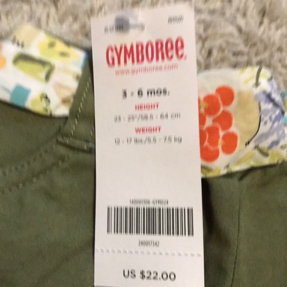 NWT Gymboree Infant girls shorts size 3-6 months - Picture 2 of 5